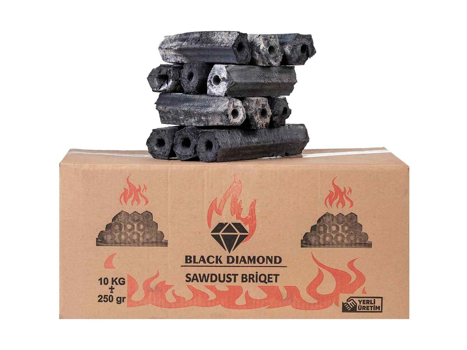 BLACK DIAMOND PRESS BRİKET TAŞ FIRIN MANGAL KÖMÜRÜ 10kg